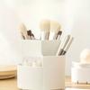 1 Stück drehbarer Stifthalter, Aufbewahrungsbox für Schreibtischstifte für Studenten im Büro, Aufbewahrungsbox für Make-up-Pinsel mit drei Löchern
