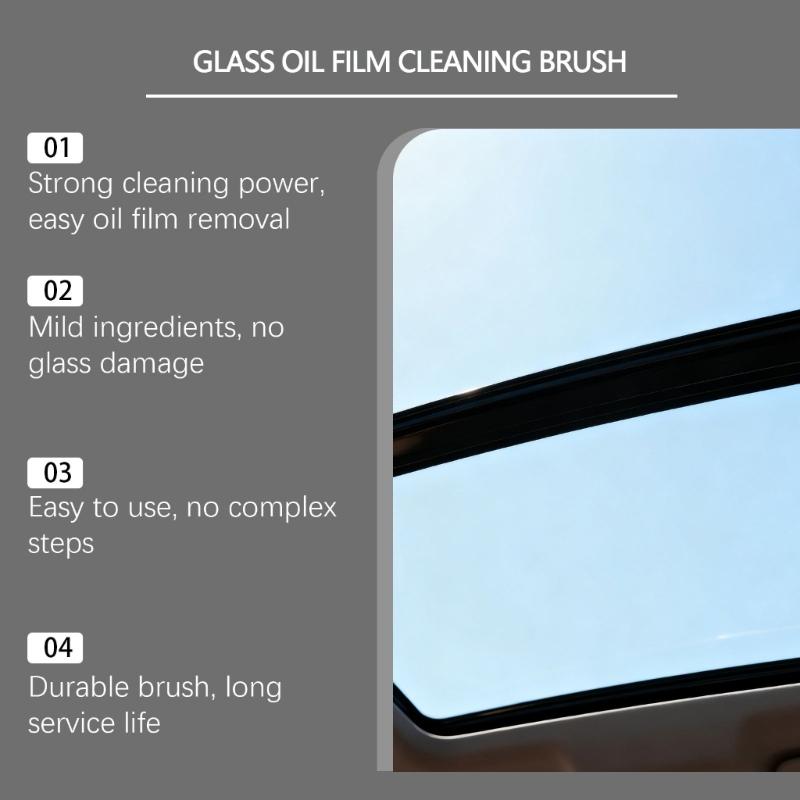 Long Lasting Automotive Glass Protection Coating Applicator Brush Resisting Environmental Damage for Sustained Clear