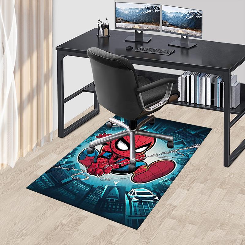 Spiderman Wonder Carpet For Playroom Bedroom Living Room Sofa Home Decorkids Game Area Rug Nonslip Floor Mat