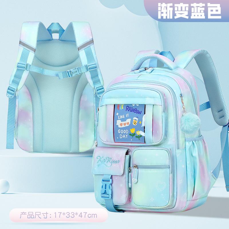 Children School Bags Girls Pink Princess Orthopedic Backpacks Primary School Student Waterproof girl Bookbag Kids Satchels bag