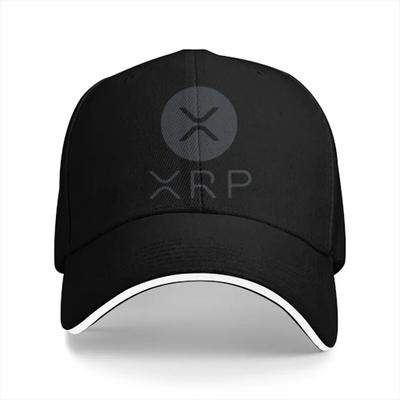 Cryptocurrency Multicolor Hat Peaked Men's Cap XRP Full Personalized Visor Protection Hats