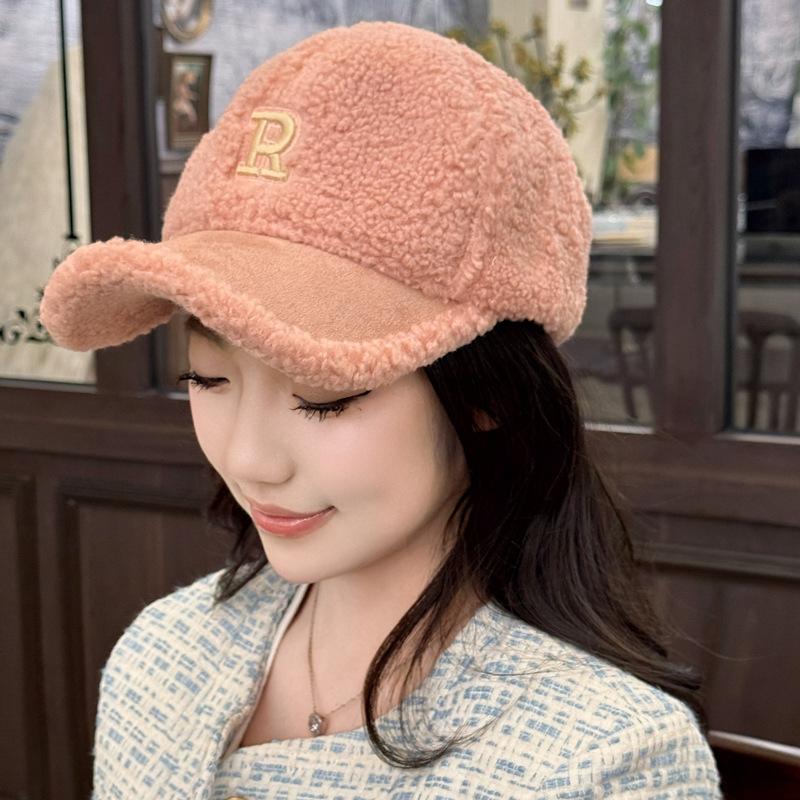 Autumn and Winter Warm Baseball Cap Fashionable Women Street Pat Cap