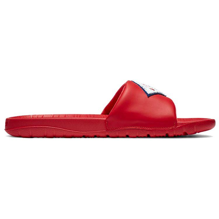 Jordan Comfortable Versatile Rubber Sole Non-Slip Wear-Resistant Slide Sandals Men Footwear Red CV4901-600