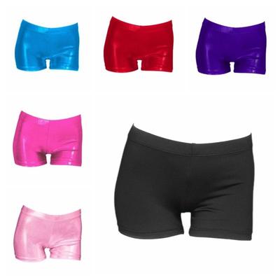 Detské šortky Spandex Hot Pants Tanečné šortky Gymnastické šortky Tanečné oblečenie