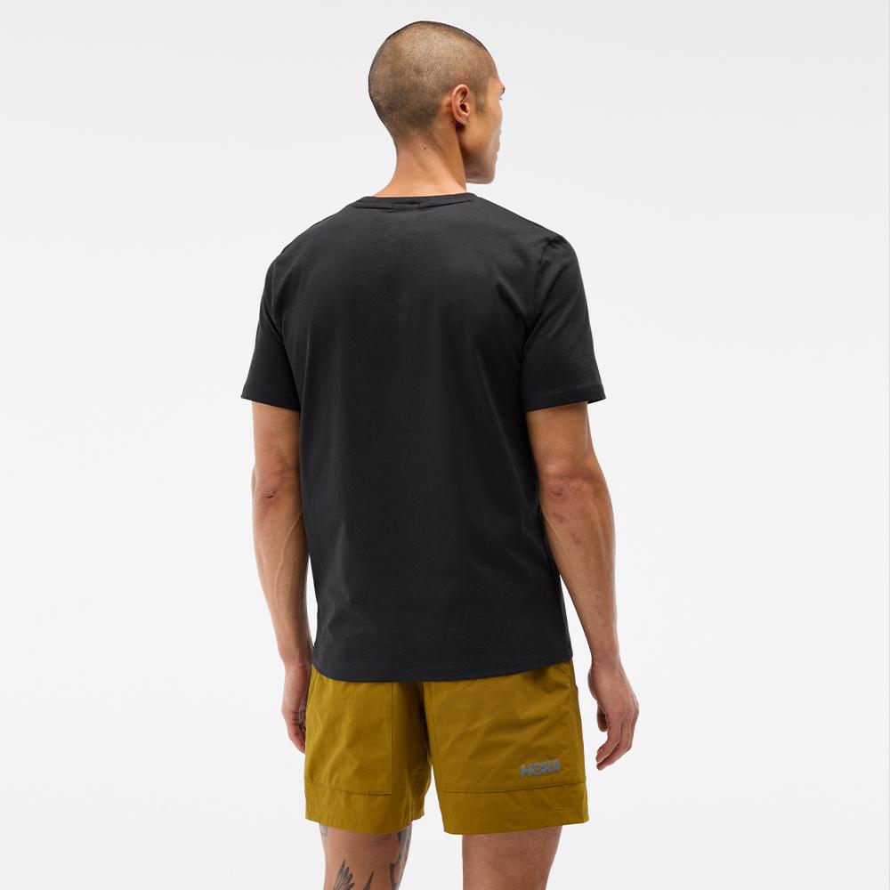 [hoka] [NEW] Hoka Men's Core Logo CTN SS Tee 1174750-BLK