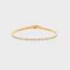 2mm Fashion Yellow Tennis Bracelet TBSBRG00512M