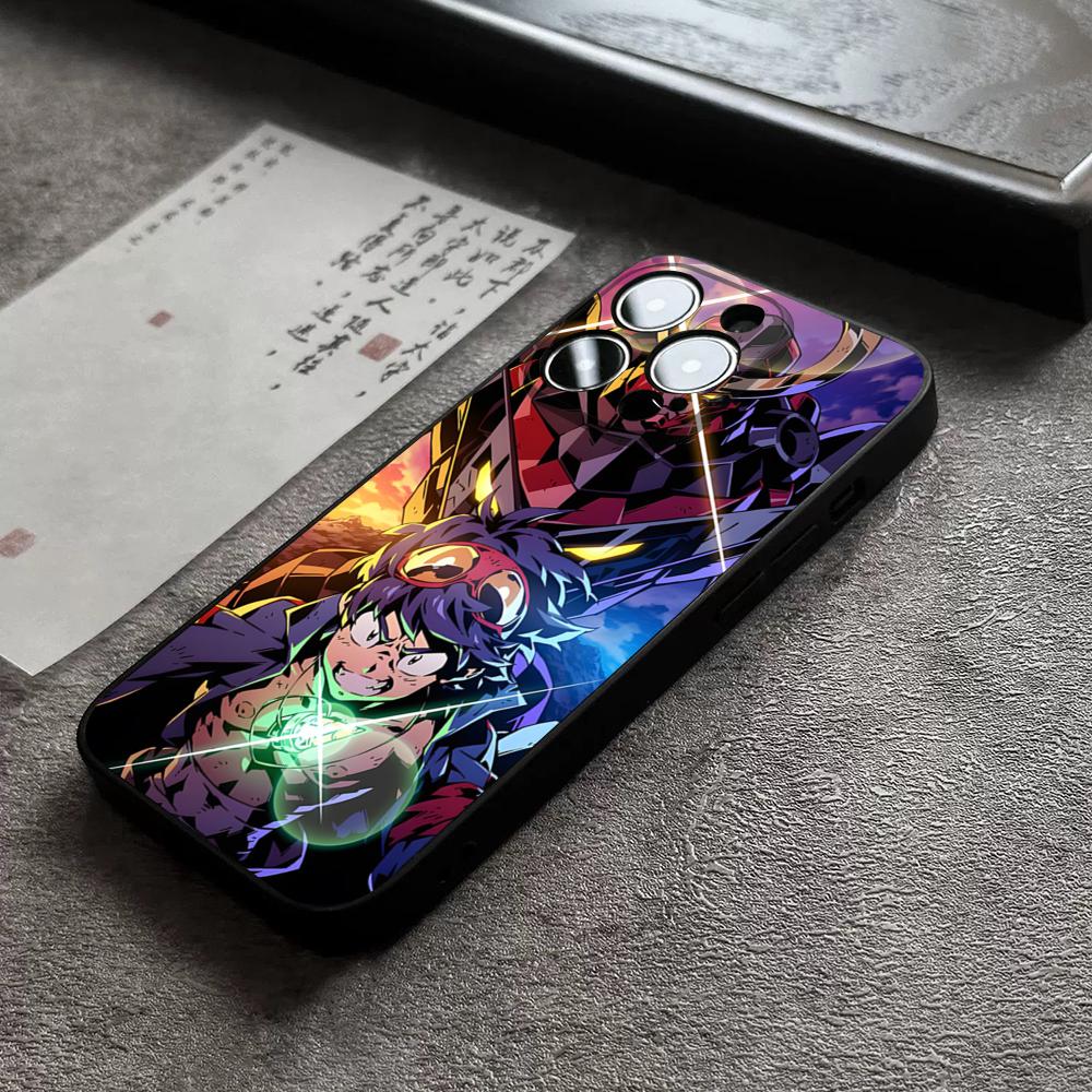 

Gurren Lagann Phone Case For 17 Pro Max Iphone 16 14 Pro Max 12 15 Plus 13 Pro 11 Xr X Xs 8 Plus Back Cover iPhone14 ProMax