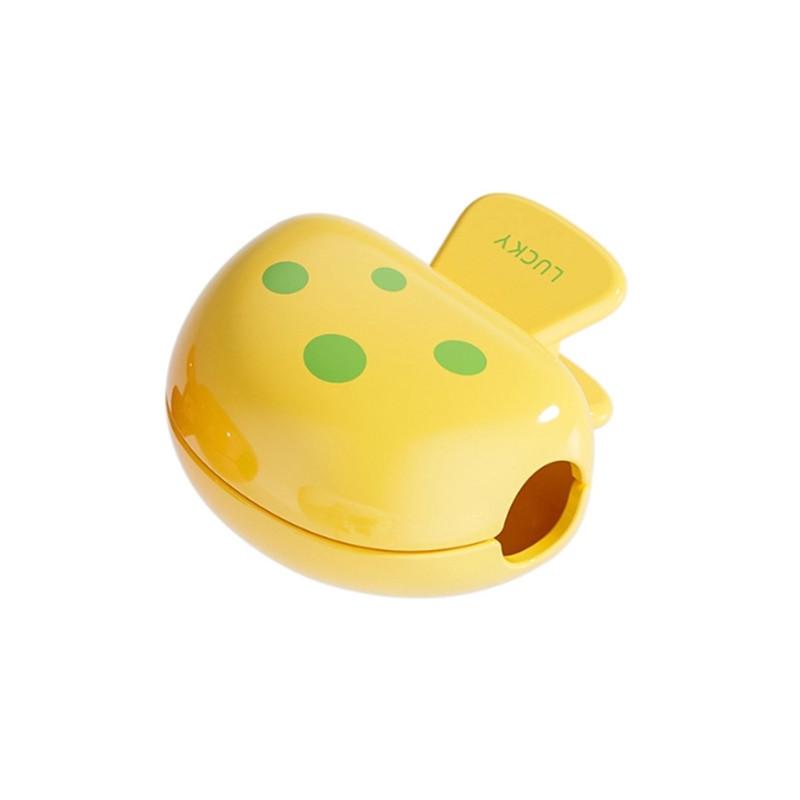 Mushroom-Design Toothbrush Cover With Dust Cap Brush Protective Cover Portable Plastic Clip For Home Travel Use Compact