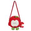 Schoolbagins cute cute apple children's backpack cartoon student bag travel boy girl backpack