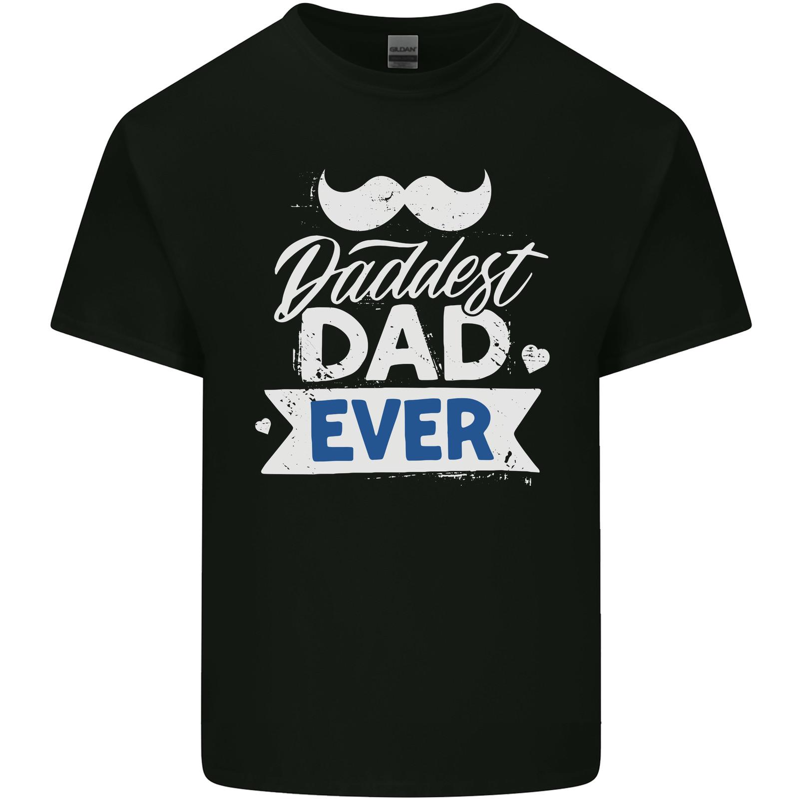 Fathers Day Daddest Dad Ever Mens Light Cotton T-Shirt Mens Womens Tees Top 2XL
