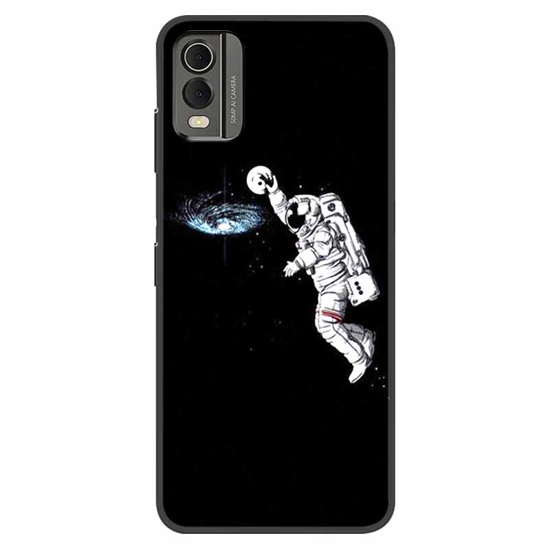 For Nokia C32 Case Shockproof Soft silicone TPU Back Cover For Nokia C32 C 32 Phone Cases NokiaC32 Cute Cartoon Fundas Shells