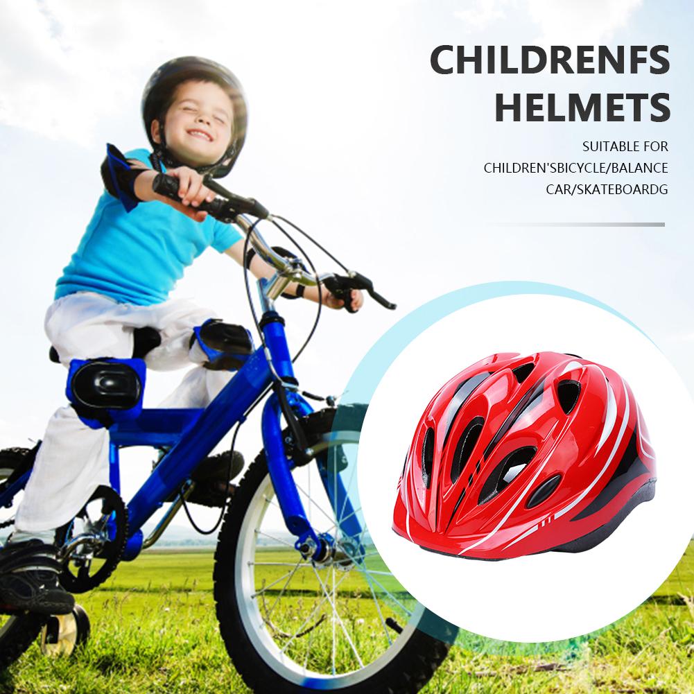 Teenagers Bicycle Helmet EPS PC Ultralight Breathable Safe Cycling Helmet for Outdoor Sports Headpiece Head Protector