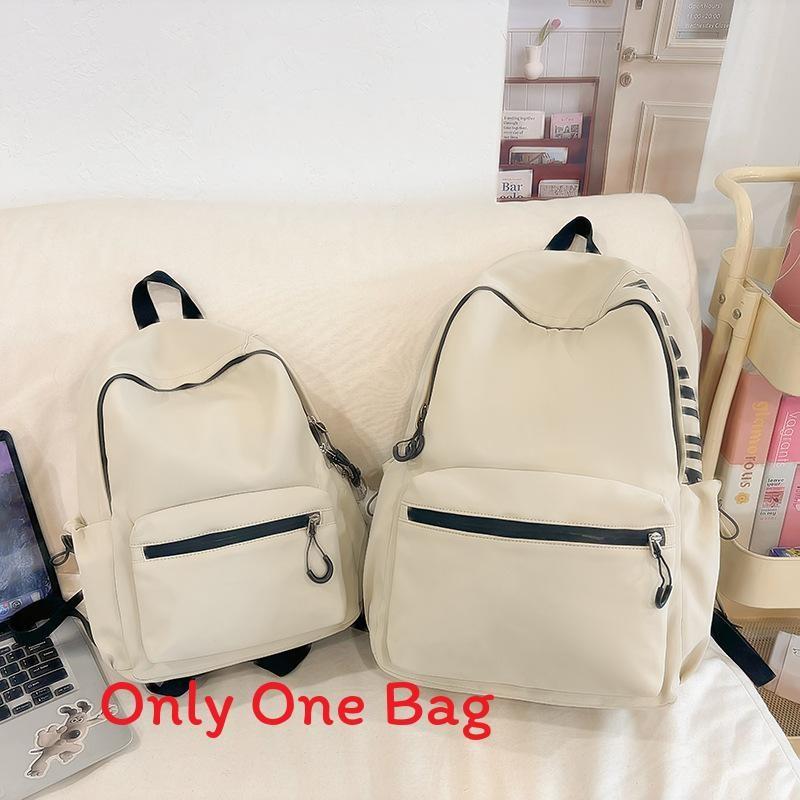 Nylon Fashion Girls Letter Backpack With Breathable Design For School And Travel