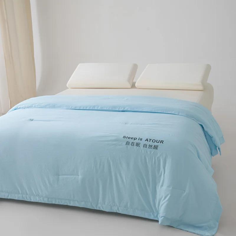 

moisture absorption temperature control summer cool air conditioner thin quilt core machine washable single summer quilt 150x200cm 1pcs