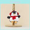 Chaveiro de Pelúcia de Pinguim com Enchimento de Algodão PP para Crianças e Adolescentes