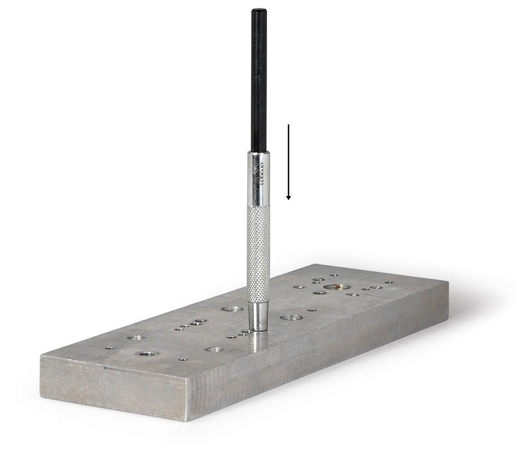 RENNSTEIG Parallel Pin Punch with Guide Sleeve Set 8-Piece 457-102-5