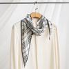 Vielseitiger modischer und eleganter Schal aus Maulbeerseide Herbst Neu Damen Doppelkrepp-Schal Sonnenschutz Warmer Schal