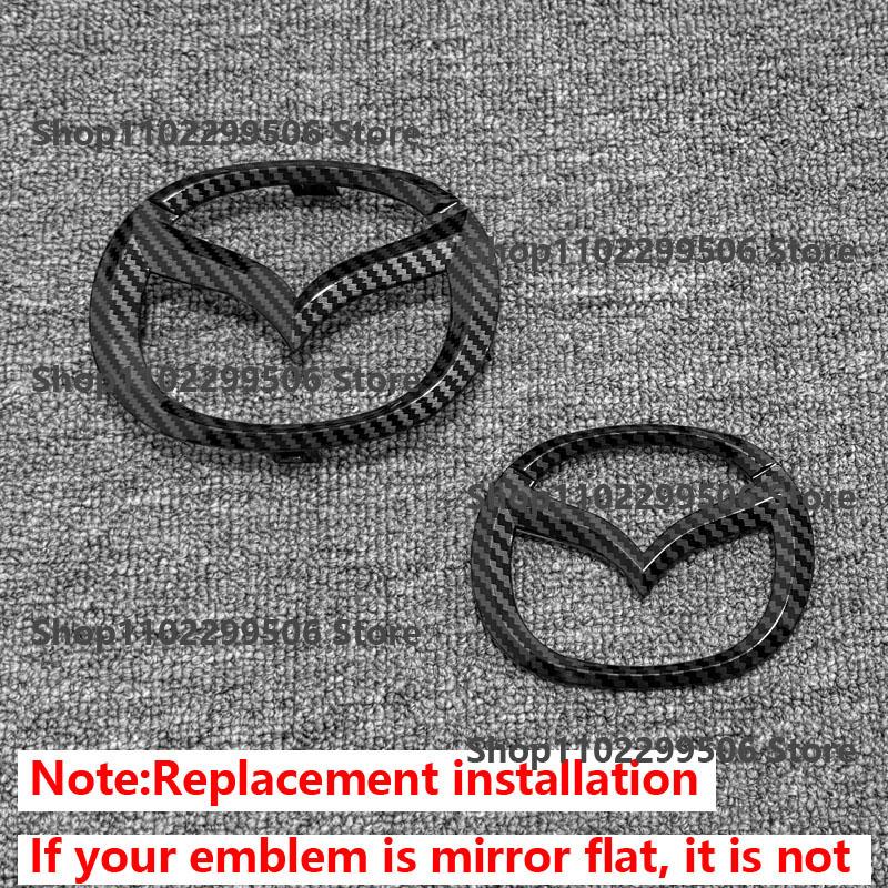 Para Mazda MAZDA3 5 6 8 CX-3 CX-4 CX-5 CX-7 CX-8 CX-9 CX-30 CX-50 CX-60 CX-90 MX-5 ND NC ABS Emblema LOGOTIPO Accesorios