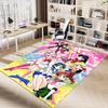 Sailor Moon Adventure Carpet For Playroom Bedroom Living Room Sofa Home Decorkids Game Area Rug Nonslip Floor Mat