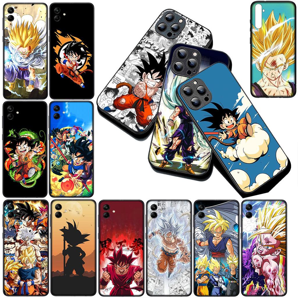 Cover for Motorola Moto G86 G57 E14 E15 G14 G34 G67 G84 G24 A54 G15 Power E22 Casing Phone Case Son Dragons Gokus Balls Gohan