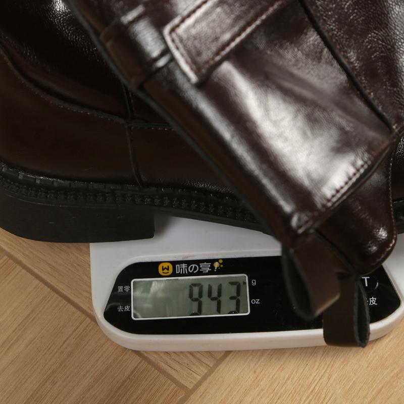 Women's Autumn Winter New Style Side Zipper Flat Bottom Warm Women's Shoes Simple Comfortable Temperament Women's Long Boots 41