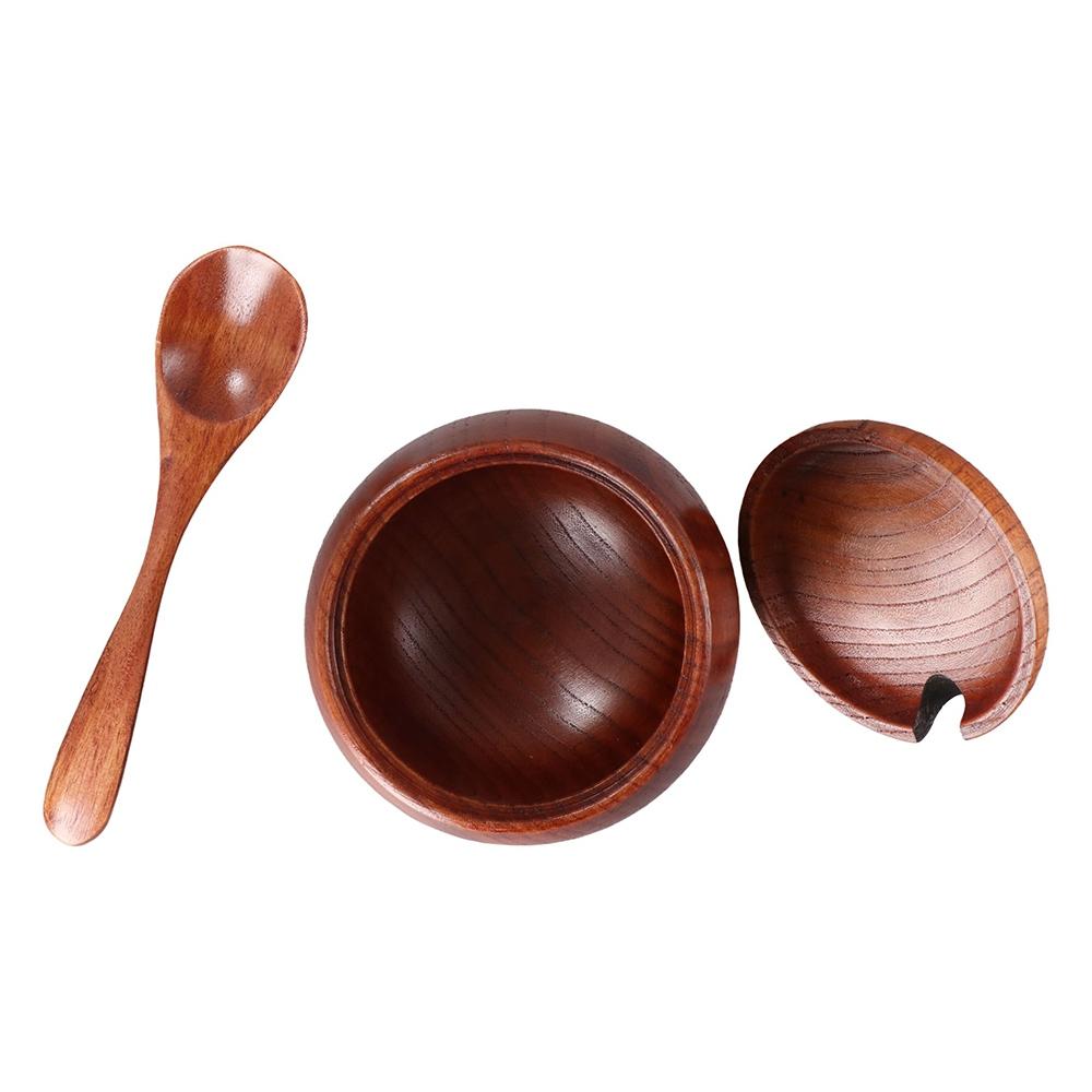 Kitchen Accessories With Lid and Spoon Storage Jar Seasoning Container Spice Bottle Salt Box