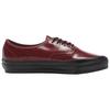 Vans Authentic 44 Breathable Skateboard Shoes Unisex Red Black VN000V33BKA