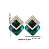 Shining Diva Fashion Latest Italian Designer 18k Gold Plated Crystal Earrings For Women and Girls