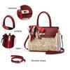 Aidrani  A Large Capacity Women's Handbag Made of Cowhide Material with Exquisite Embroidery Technology