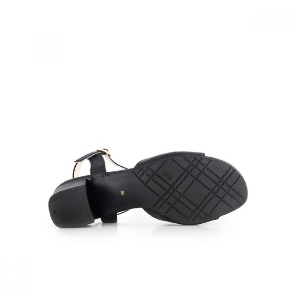 Daks Women 5cm Heel Semi Casual Comfort Sandals  Black  Dld602ls10