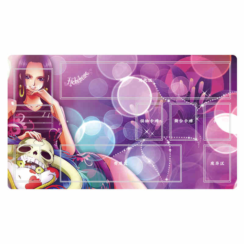Self Made One Piece Zoro Luffy Board Game Card Mat Sanji Ace OPCG Anime PTCG Battle Table PadAnime Cards Gift