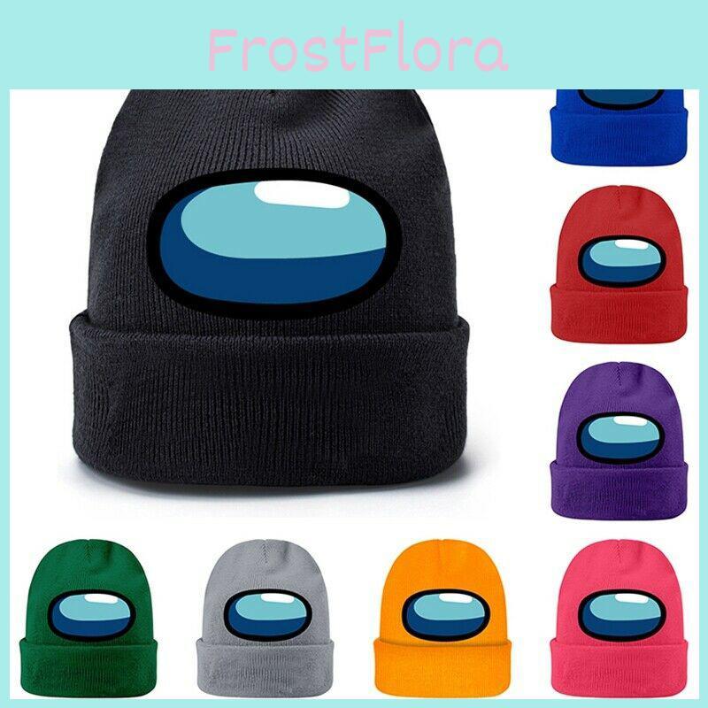 Winter Unisex Adults Knitted Beanie Hat Boys Girls Warm Woolen Cap