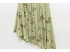 2025 Spring Women's Backless Print Draped Collar Spaghetti Strap Midi Dress