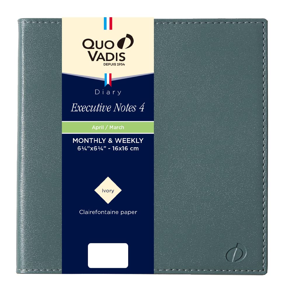 

QUOVADIS Executive Notebook 4/SoHo Diary 2026 April Start Khaki qv60205kh хакі