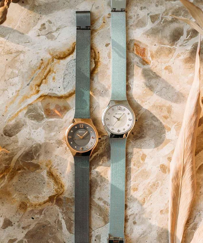[Authorized Import] BERING Women's Watch, Scandinavian Design, Simple Wristwatch, Durable and Scratch-Resistant Sapphire Glass, Gift, Present,