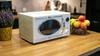 Microwave Oven Grill Microwave Retro 1150w 20l Cream Microwave