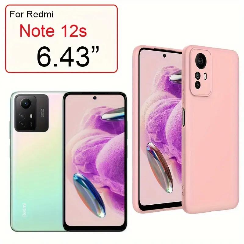 Liquid Silicone Case For Xiaomi Redmi 12 12C 13C Shockproof Case For Redmi Note 12 Pro Plus Note 12S 4G Note 12 5G 4G Note12 Pro+ 5G Phone Cover