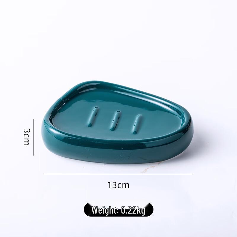 Japanese Style Ceramic Bathroom Accessory Set
