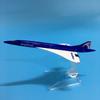 Jason Tutu 16cm Concorde Airplane Model Aircraft Diecast Model Metal 1:400 Airplane Air Bus A380 Toy Gift Collection