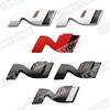 CMMR4 N Performance Abzeichen Emblem Fronthaube Kühlergrill Aufkleber Decal Für Hyundai Sonata Elantra Veloster I20 I30 I10 I40 Metall Auto Styling