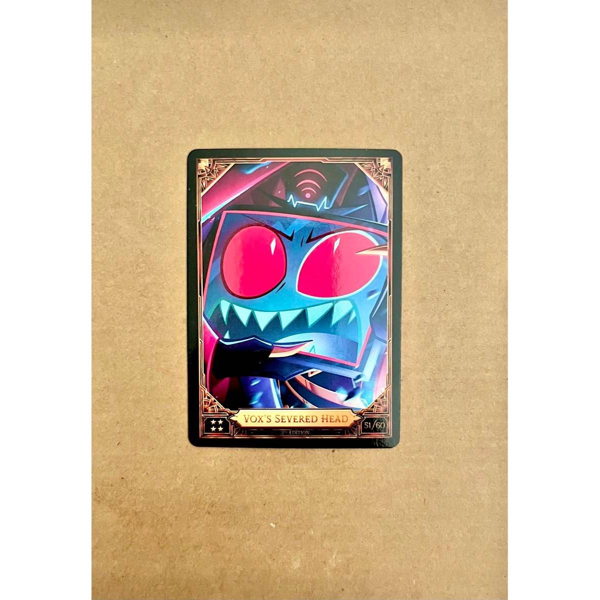 Used Hazbin Hotel Trading Card 2nd Normal 51/60