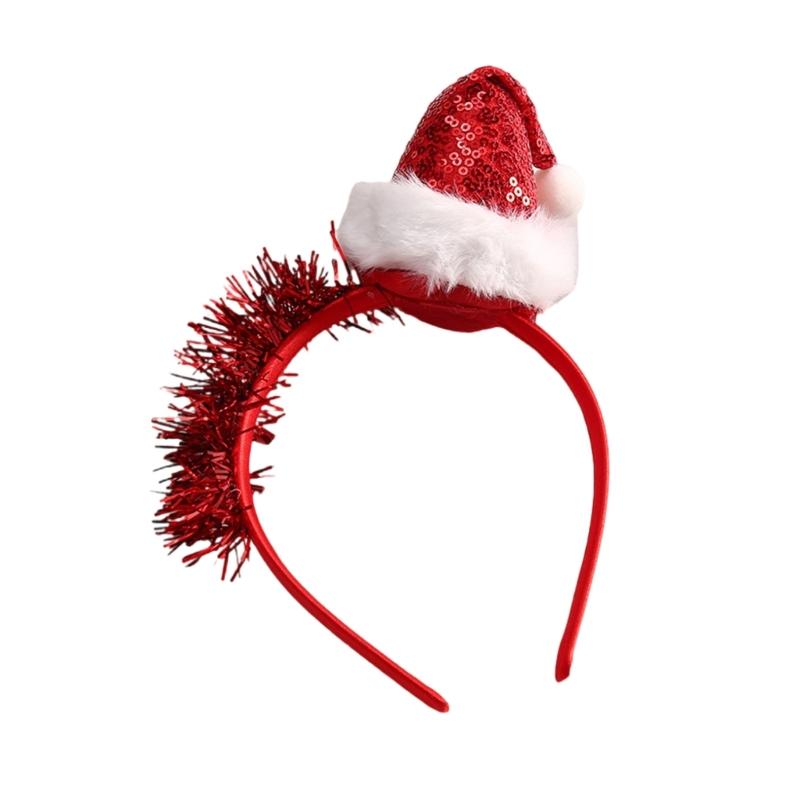 Christmas Snowflake Headband Party Costume Hair Tie Party Karaoke  Photo Props Party Hair Tie Hair Hoop Nightclub