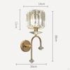 Elegant Crystal Wall Sconce for Stylish Home Decor