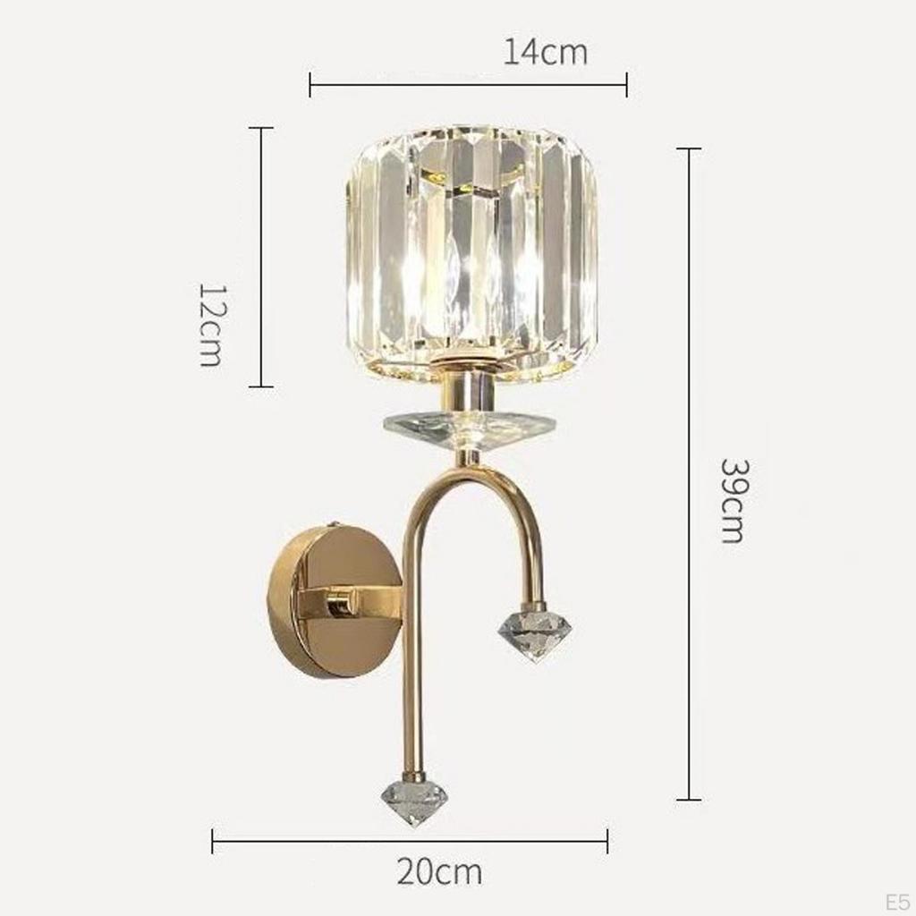 Elegant Crystal Wall Sconce for Stylish Home Decor