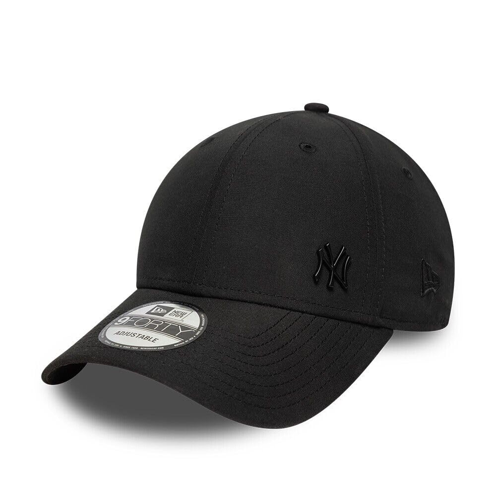 

New Era 940 Strapback Cap with Metal New York Yankees One Black x Logo, (JP, Alphabet, Size, Black)