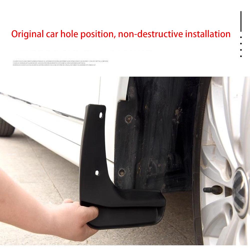 Car Wheel Mudquard PP For MGS5 EV ES34 2025~2027 2026 Mud Flaps Skin Cover Guards Fenders Splash Accessories 4PCS