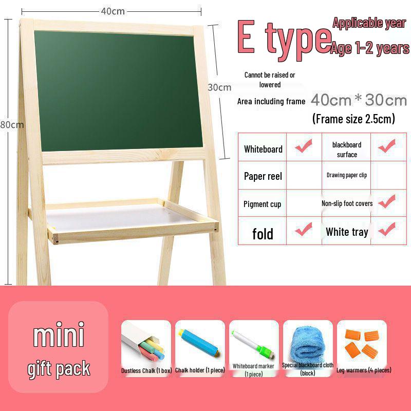 Kinder Staubfreie Abwischbare Tafel Staffelei & Wandaufkleber Zeichenbrett