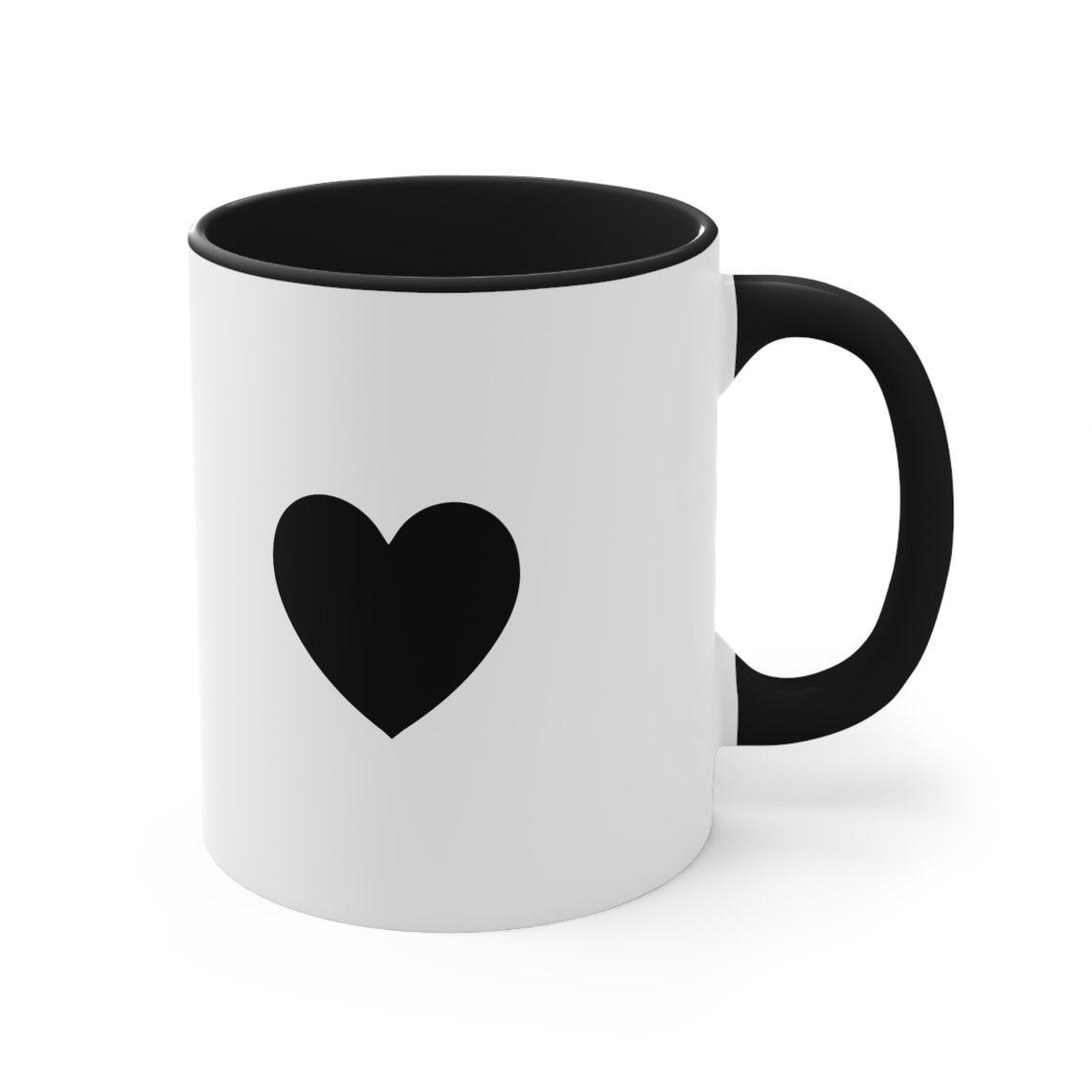 

I Cry A Lot But I Am So Productive With Stylish Black Hearts And Colorful Mugs