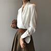 Lala Volume Drap Blouse Maiac030 