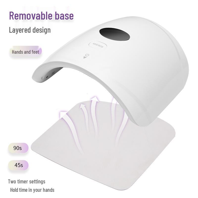 Portable USB Rechargeable S60 Wireless Nail Lamp Phototherapy Machine